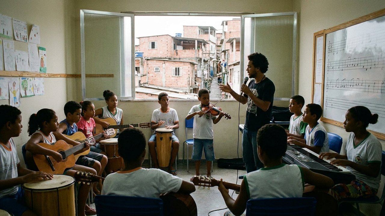 Projeto Vozes do Alemão usa a música para fortalecer aprendizagem de crianças e adolescentes