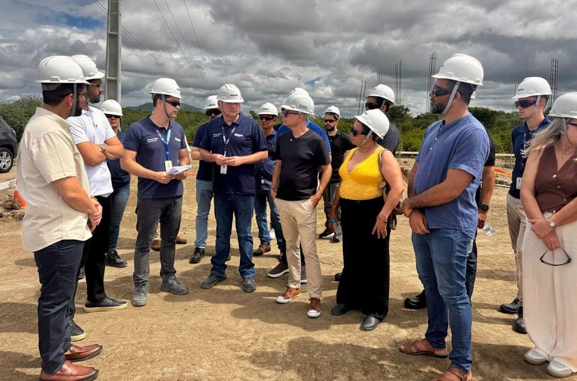 Arsal faz visita técnica às obras de construção da Subestação Cânions do São Francisco