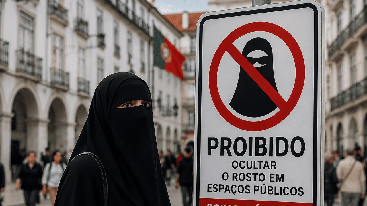 Portugal aprova proibição da burca e do niqab em espaços públicos e prevê multas de até 4 mil euros