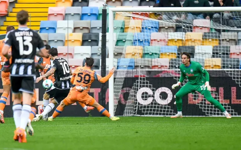 Udinese leva Atalanta à primeira derrota na Série A
