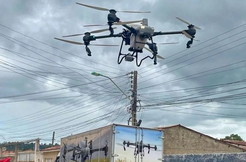 São Miguel dos Campos recebe prêmio pelo uso de drones no combate à dengue