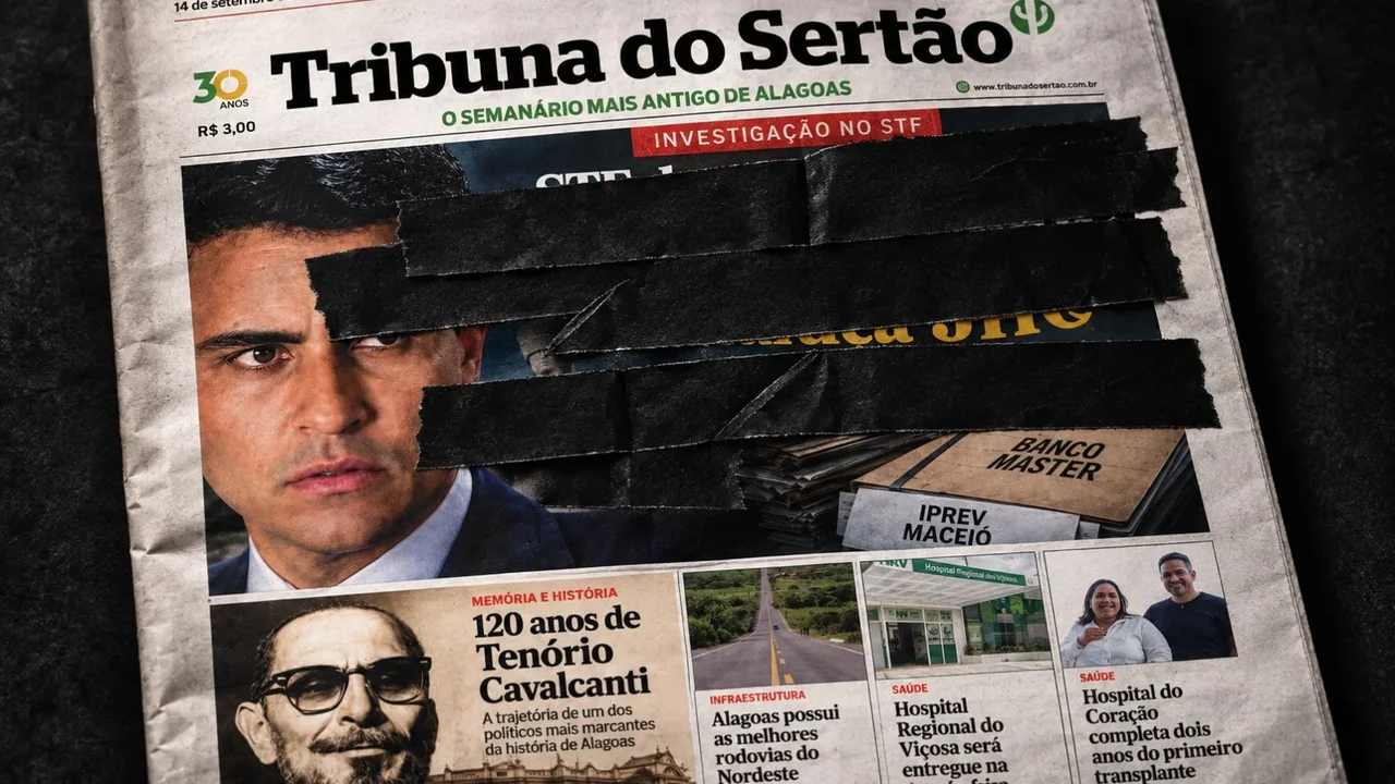 ANJ repudia censura contra Tribuna do Sertão e cobra rápida revisão de decisão do TRE-AL