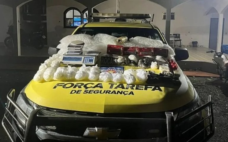 Em Arapiraca, Polícia Militar descobre laboratório para refino de cocaína