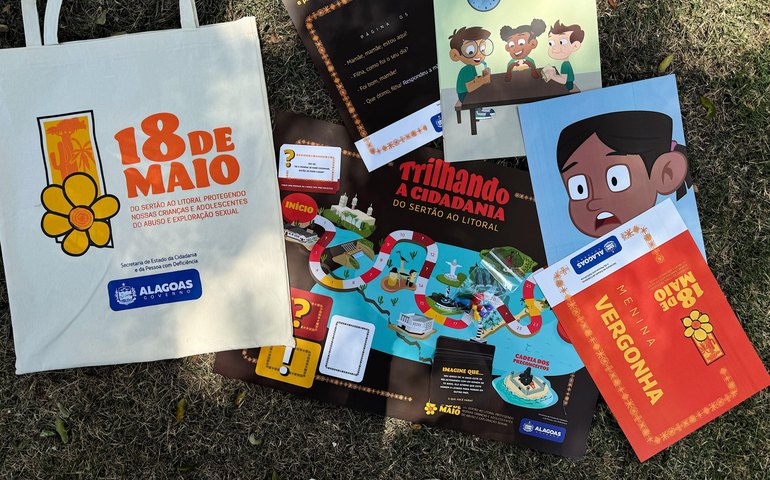 Kit Trilha da Cidadania será distribuído em todos os municípios de Alagoas