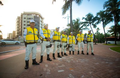 Ronda no Bairro mobiliza agentes para reforçar segurança nas prévias carnavalescas em Maceió