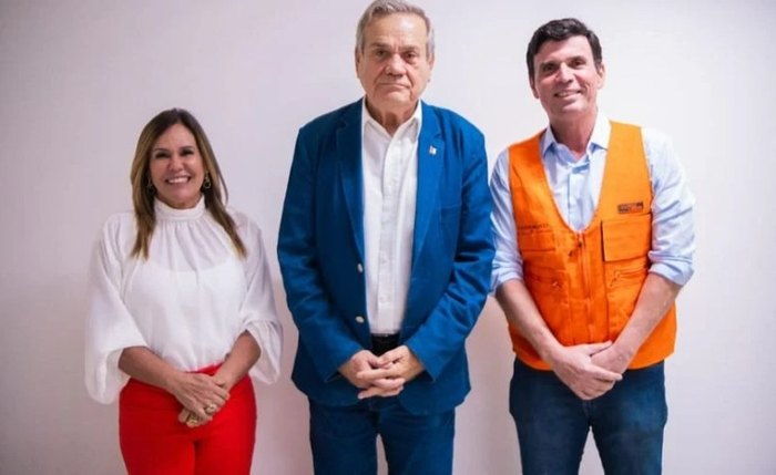 Ivana Toledo, Ronaldo Lessa e Marcius Beltrão