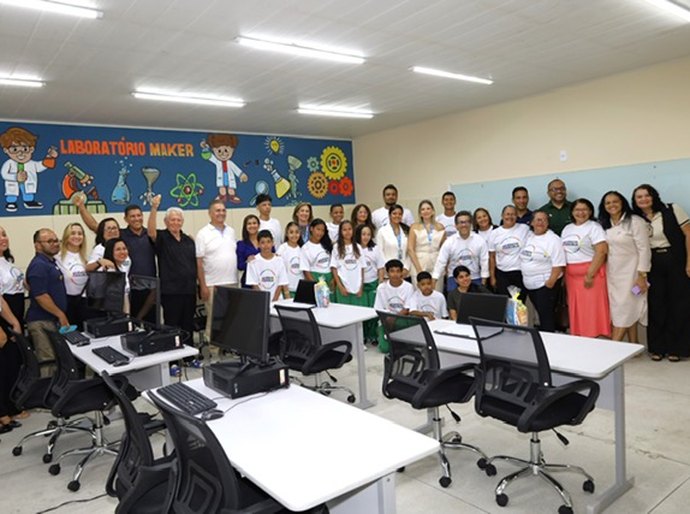 Rede Alagoana Faça Ciência na Escola, com Cesmac como executor, inaugura laboratórios maker em São Miguel dos Campos e Palmeira