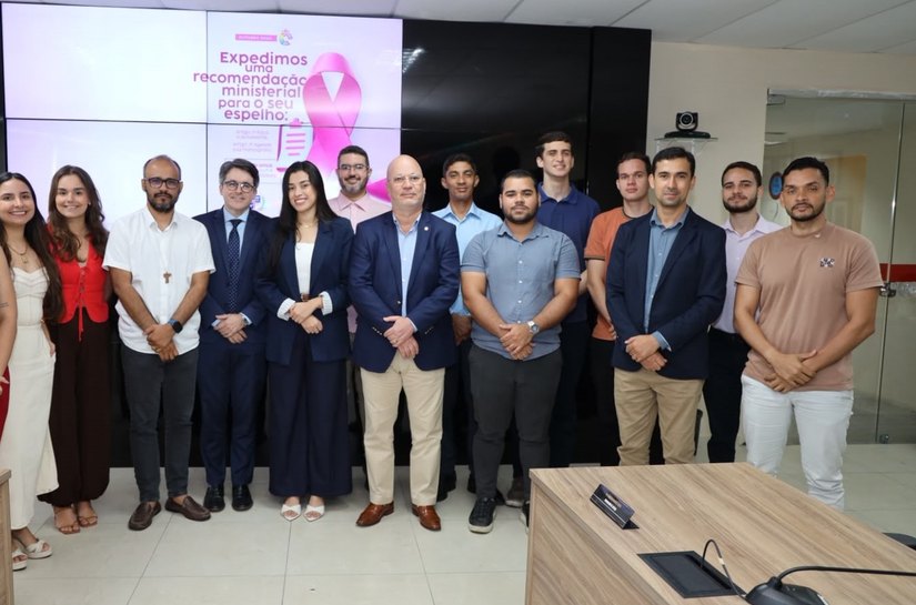 Estudantes de Direito da Uneal Maceió fazem visita técnica e conhecem funcionamento do Ministério Público de Alagoas