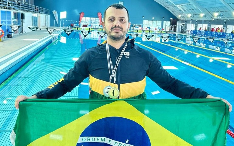 Caminhos do Esporte: paratleta alagoano conquista medalhas de ouro e prata em Portugal
