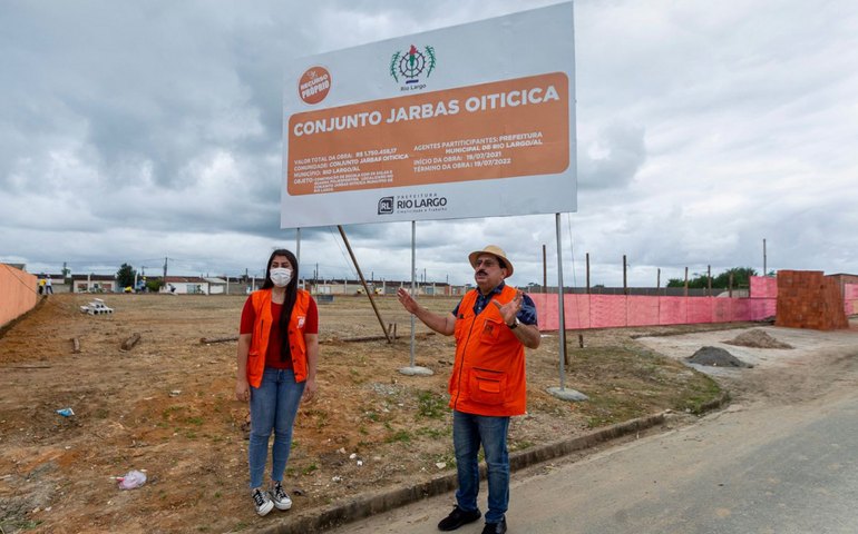Moradores do Conjunto Jarbas Oiticica em Rio Largo serão beneficiados com a construção de nova unidade de ensino
