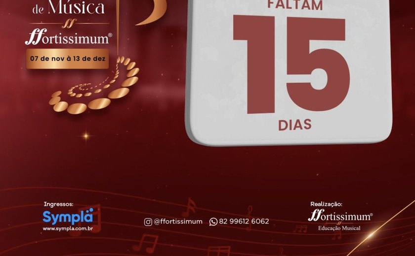 Escola FFortíssimum apresenta seu  11º Festival de Música