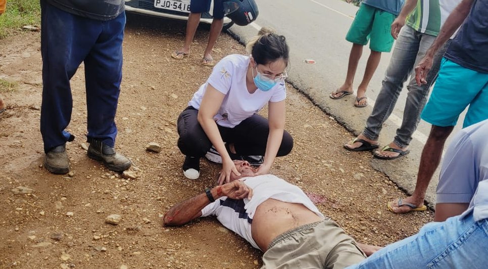 Ciclista é atropelado por veículo na rodovia SE-270 em Simão Dias