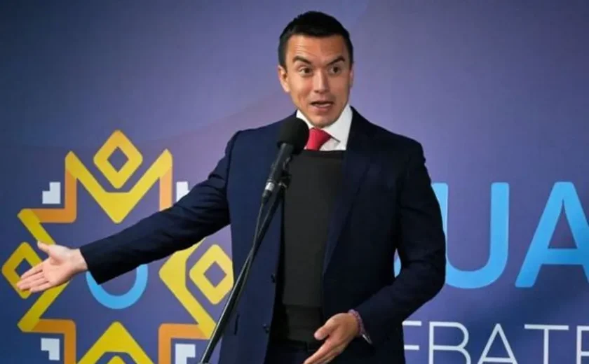 No Equador, Daniel Noboa lidera corrida presidencial com mais da metade dos votos apurados