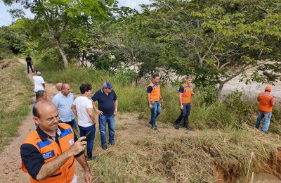 Técnicos da Semarh visitam barragens para avaliar riscos de rompimento