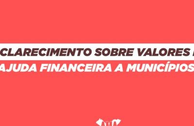 AMA esclarece números da ajuda financeira que ainda será liberada