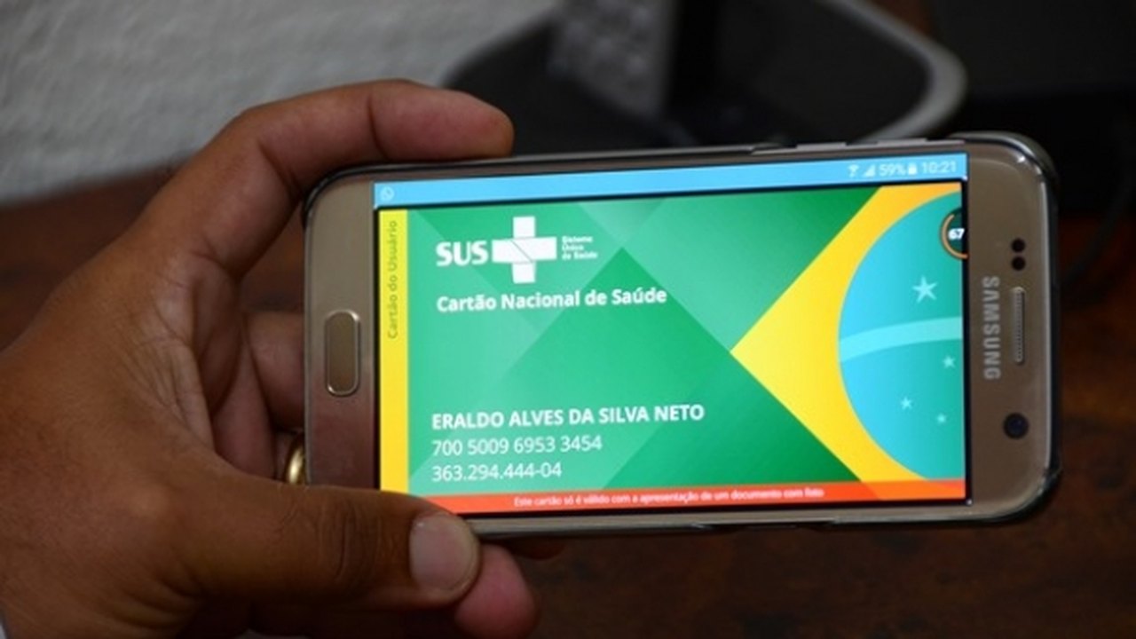 Secretaria de Saúde disponibiliza plataforma para confecção do Cartão SUS