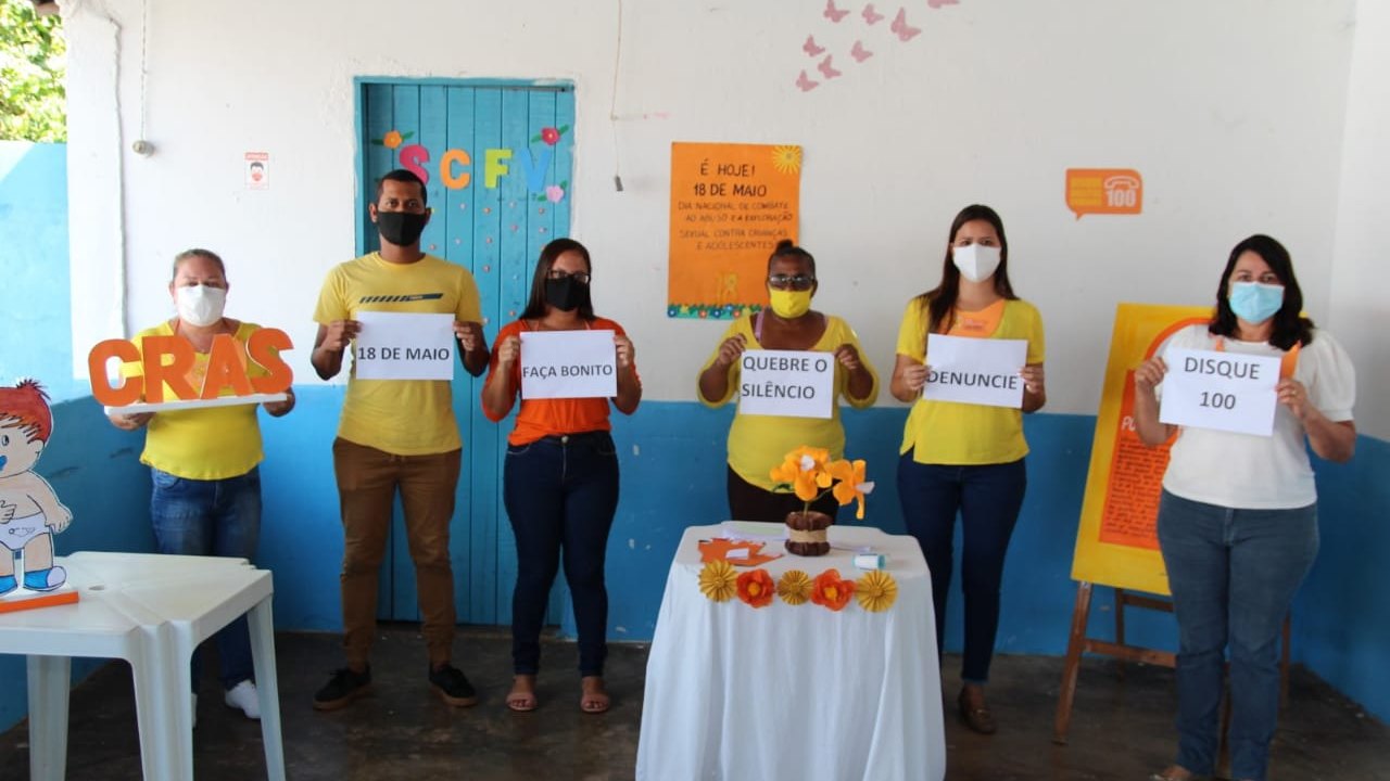 Dia Nacional de Combate ao Abuso e Exploração Sexual de Crianças e Adolescentes é tema de palestra no CRAS do Pontal de Coruripe