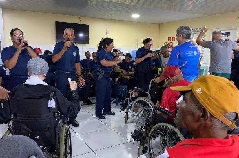 Semsc realiza nova edição da Ação do Idoso em abrigo no Centro de Maceió