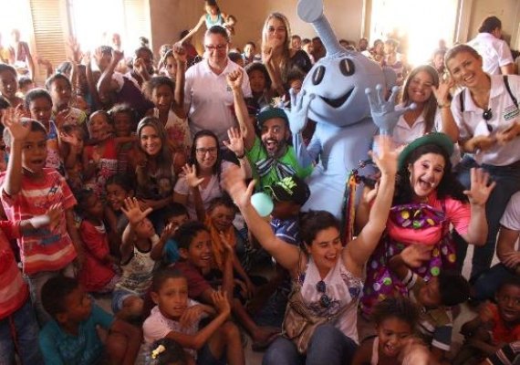 Crianças de comunidade quilombola vivem dia de muita alegria em sua homenagem