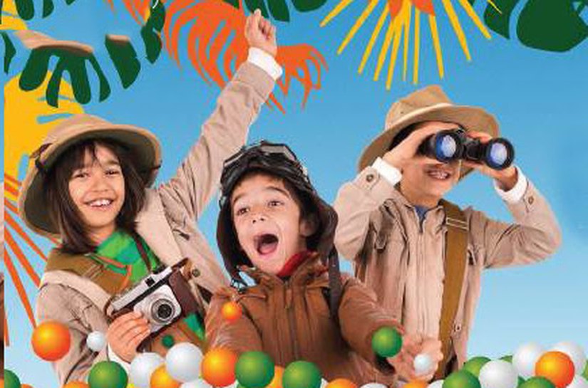 Selva de Bolinhas' antecipa Mês das Crianças no Parque Shopping