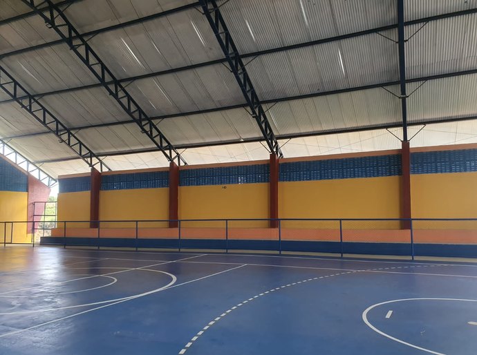 Prefeitura de Palmeira inaugura ginásio poliesportivo do Brivaldo nos próximos dias