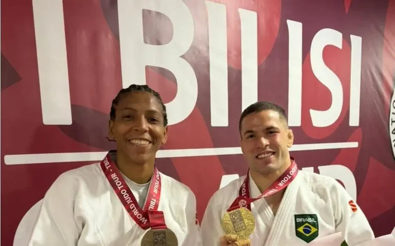 Rafaela Silva e Willian Lima abrem com bronze o GP de Judô na Geórgia