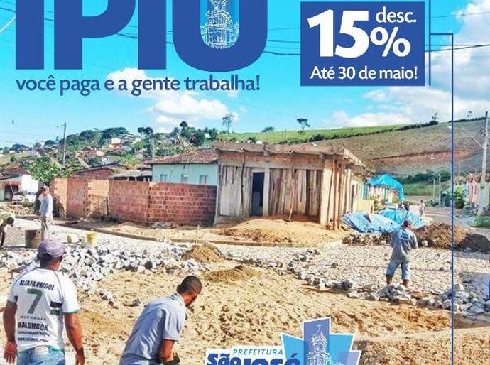 Desconto para pagamento de IPTU com 15% de desconto segue até da 30