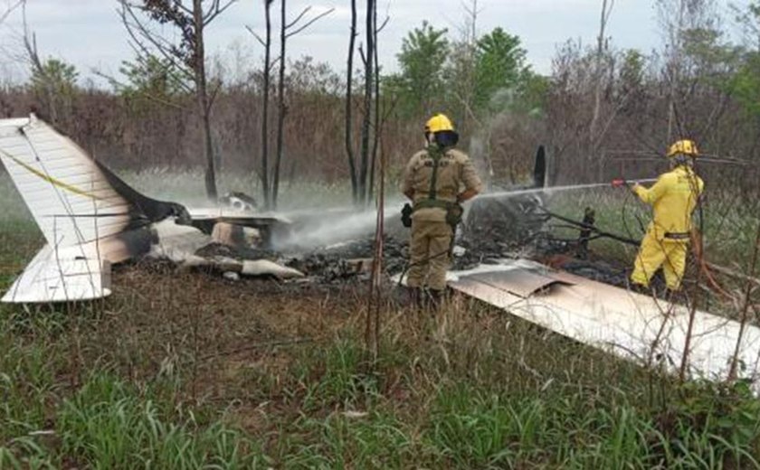 FAB intercepta avião que entrou irregularmente em território nacional