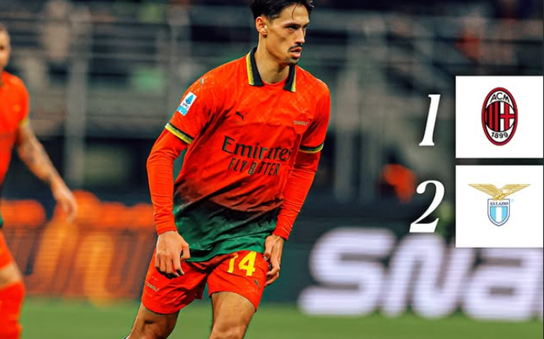 Milan amarga a 3ª derrota seguida no Italiano com 1 jogador a menos e gol de pênalti no final