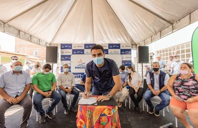 Prefeito JHC autoriza início das obras no Gama Lins e Santa Helena, que vão beneficiar mais de 85 mil moradores