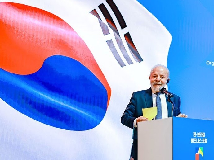 “Essa parceria vai crescer muito”, destaca Lula sobre relação comercial entre Brasil e Coreia do Sul