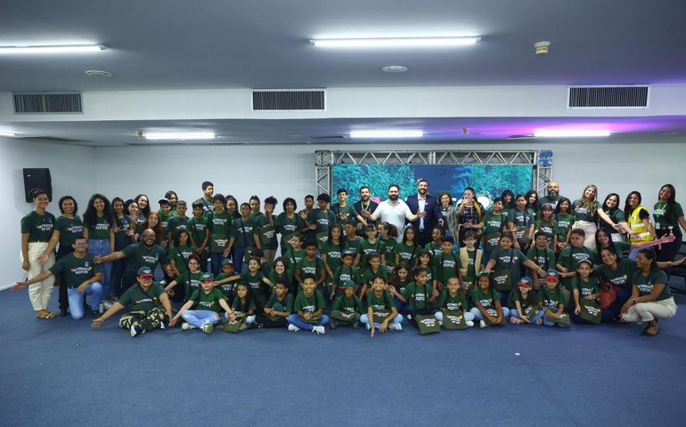 IMA realiza formatura de nova turma do projeto Botânico Mirim