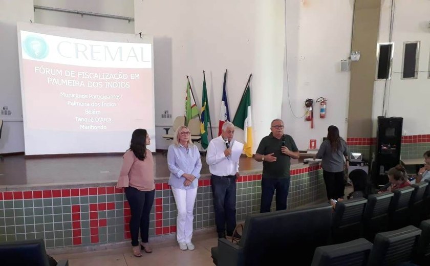 CREMAL realiza Fórum de Fiscalização, em Palmeira