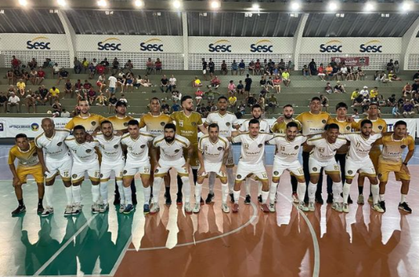 Esporte Clube Traipu busca classificação para as quartas de finais da Copa de Futsal, nesta quarta (11)