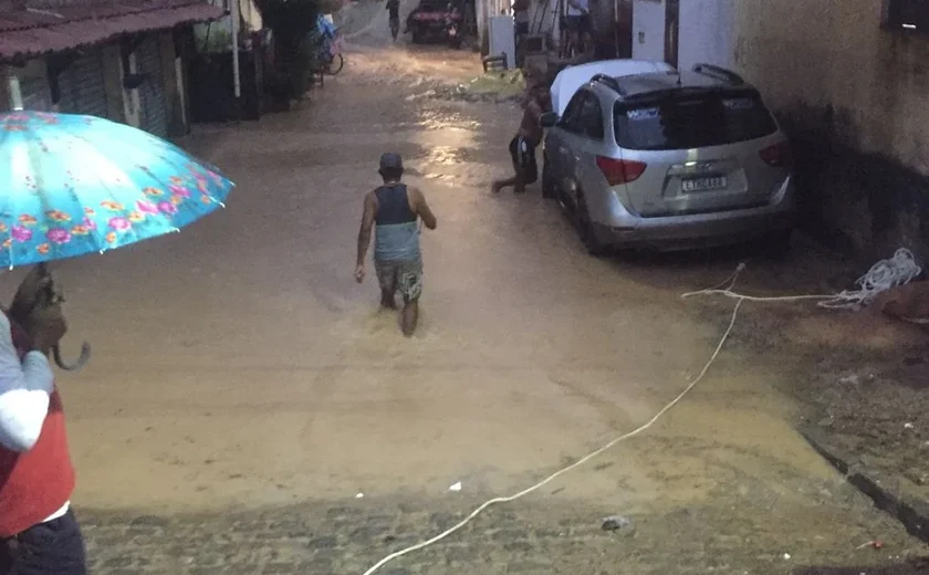 Mais uma cidade alagoana decreta estado de calamidade pública por causa das chuvas