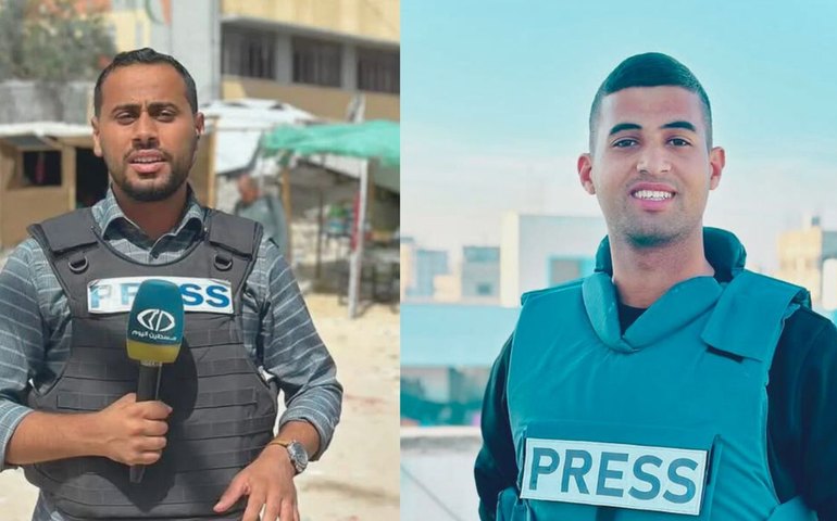 ONGs condenam Israel pelos assassinatos de mais 2 jornalistas em Gaza
