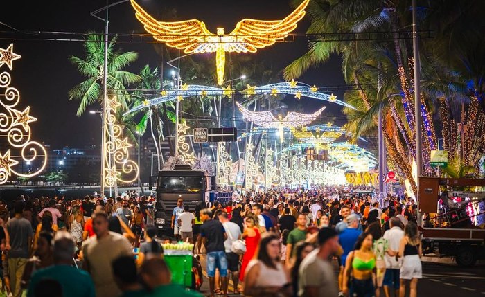 iluminação e decoração de Natal em Maceió