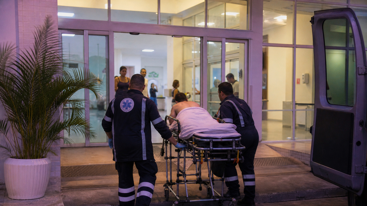 Turista mexicano é hospitalizado no Rio após sofrer ataque com garrafada em Copacabana