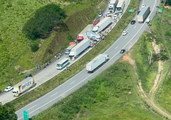Acidente grave em Joaquim Gomes mobiliza três aeronaves do Estado em resgate coordenado pelo DEA