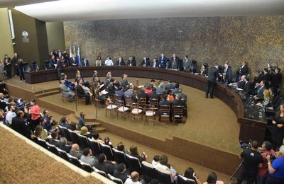 Cerimônia no Tribunal de Justiça faz a diplomação dos parlamentares da 19ª Legislatura na ALE