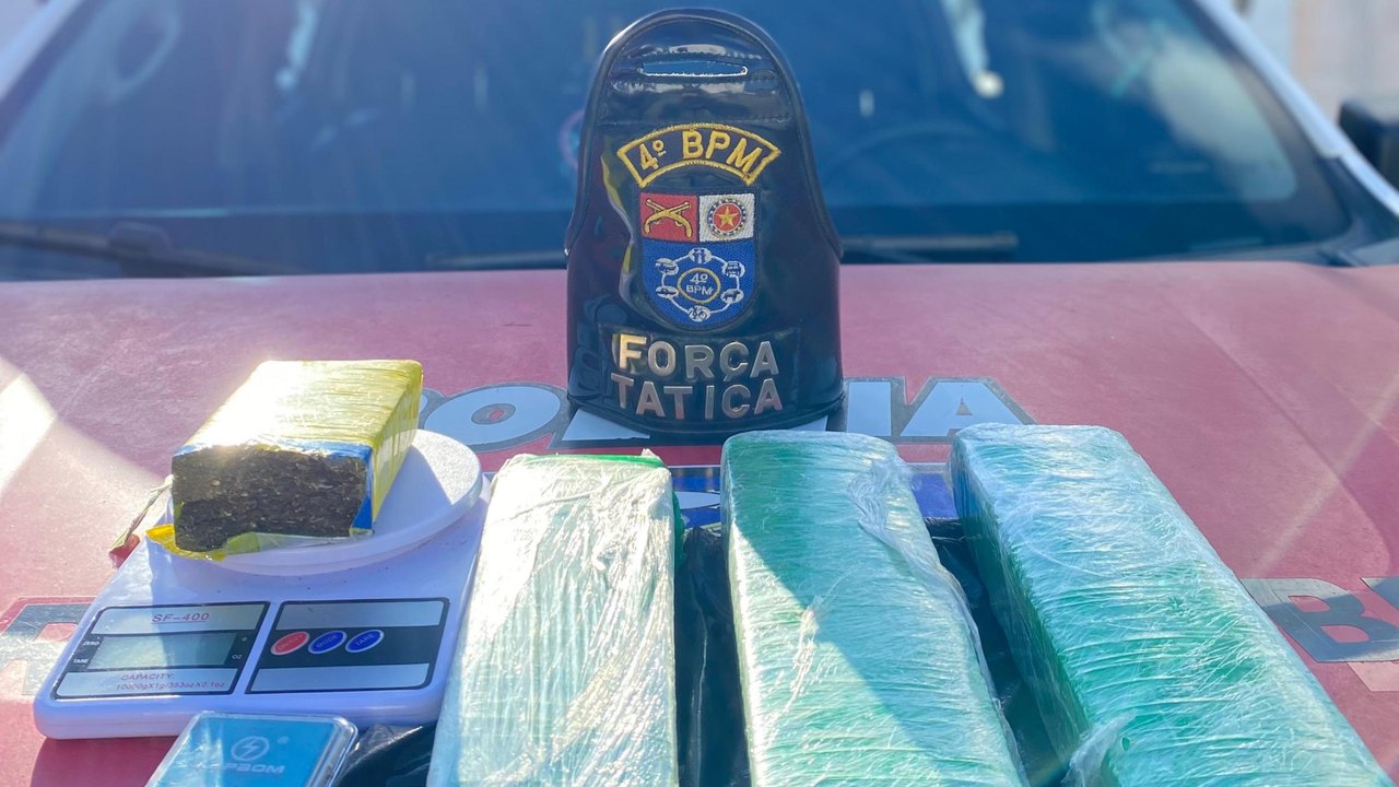 PM captura criminosos e apreende armas de fogo e drogas no Sertão e Região Metropolitana