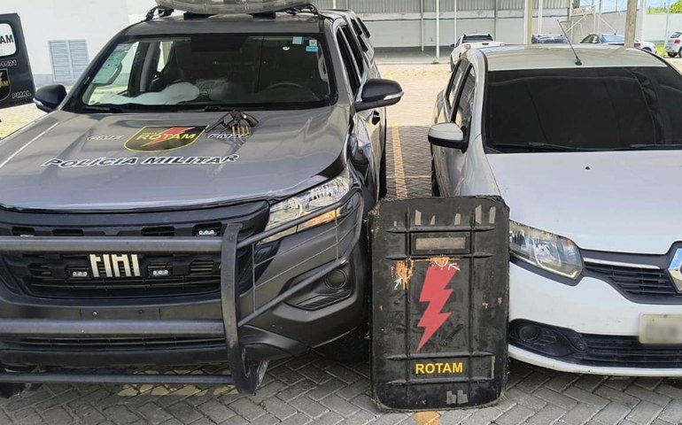 Polícia Militar localiza suspeito com extensa ficha criminal em Maceió