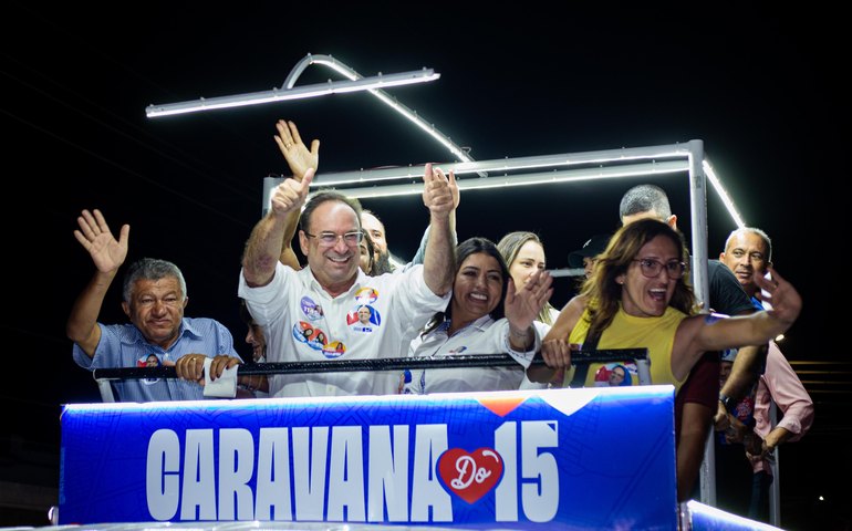 Caravana de Luciano é recebida com carinho e emoção nos bairros Jardim de Maria e Santa Esmeralda