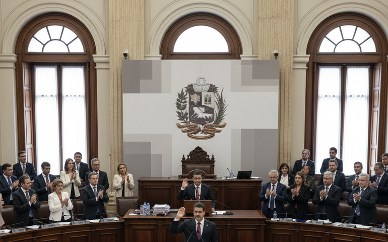 Jorge Rodríguez é reconduzido à presidência da Assembleia Nacional da Venezuela