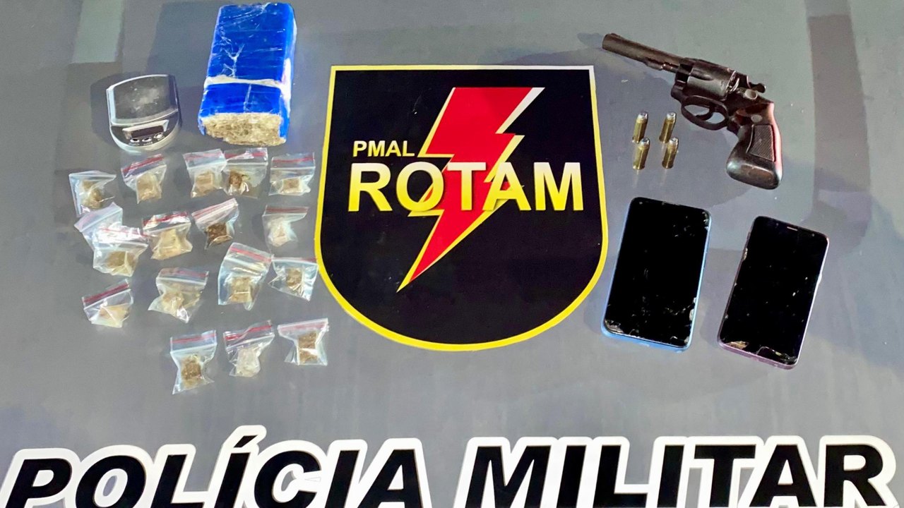 PM contabiliza 17 armas de fogo e mais de cinco quilos de drogas apreendidos em uma semana