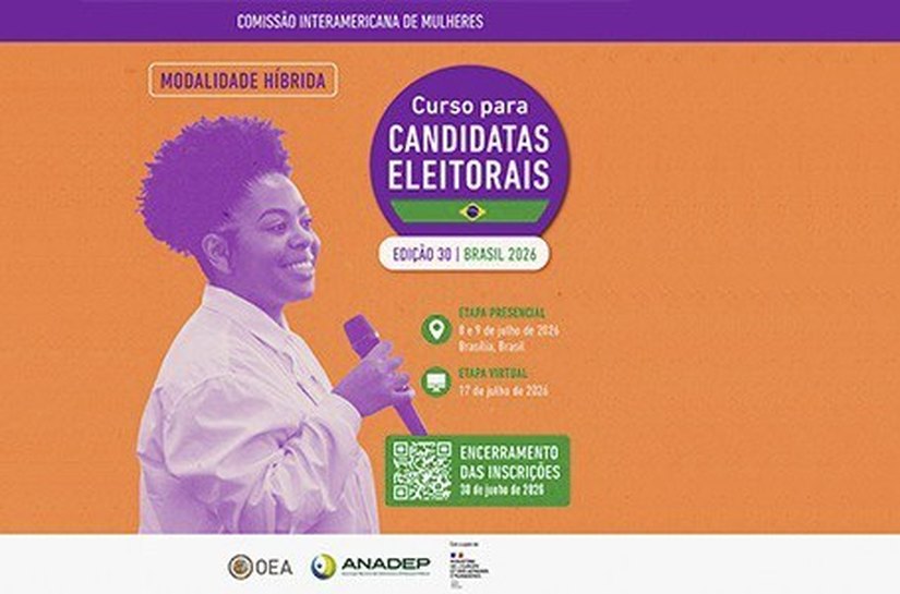 Capacitação para candidatas das Eleições 2026 está com inscrições abertas