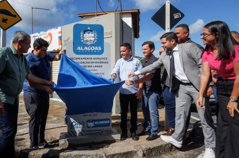 Marcelo Beltrão prestigia inaugurações do governo em Rio Largo