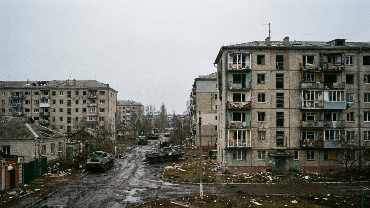 Rússia diz ter assumido controle de 127 edifícios em Konstantinovka, em Donetsk