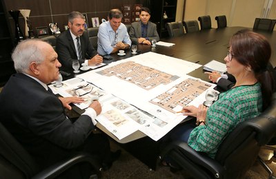 Presidência do TJ/AL discute projeto da nova sede do Fórum da Capital