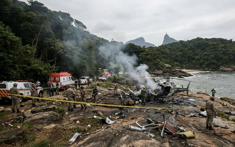 Colisão entre helicópteros no Rio é considerada rara em rota conhecida
